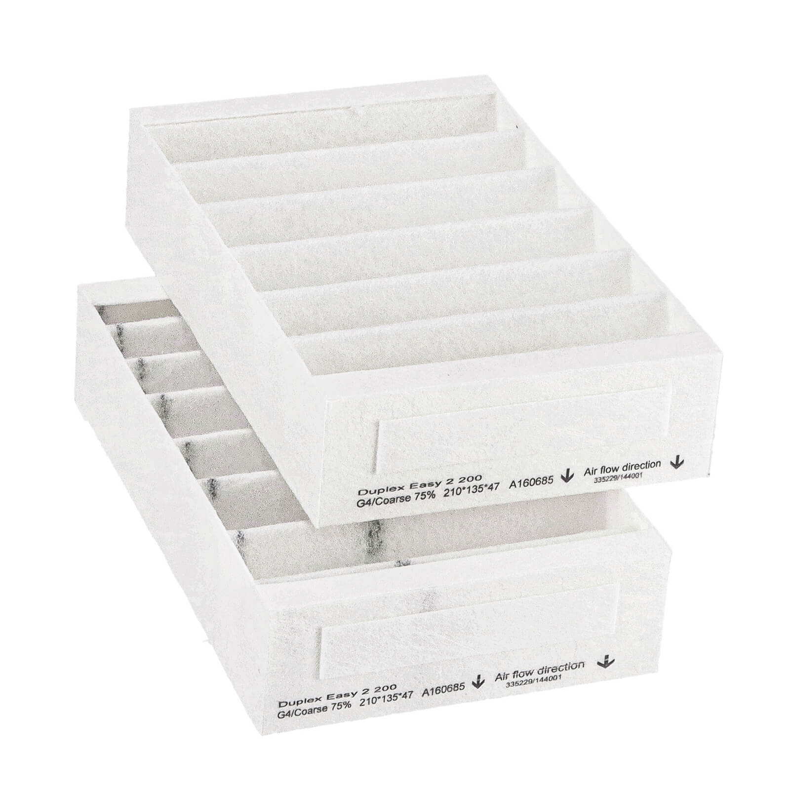 Atrea Duplex Easy2 200 Filtersatz G4+G4 (Original) 210x135x47