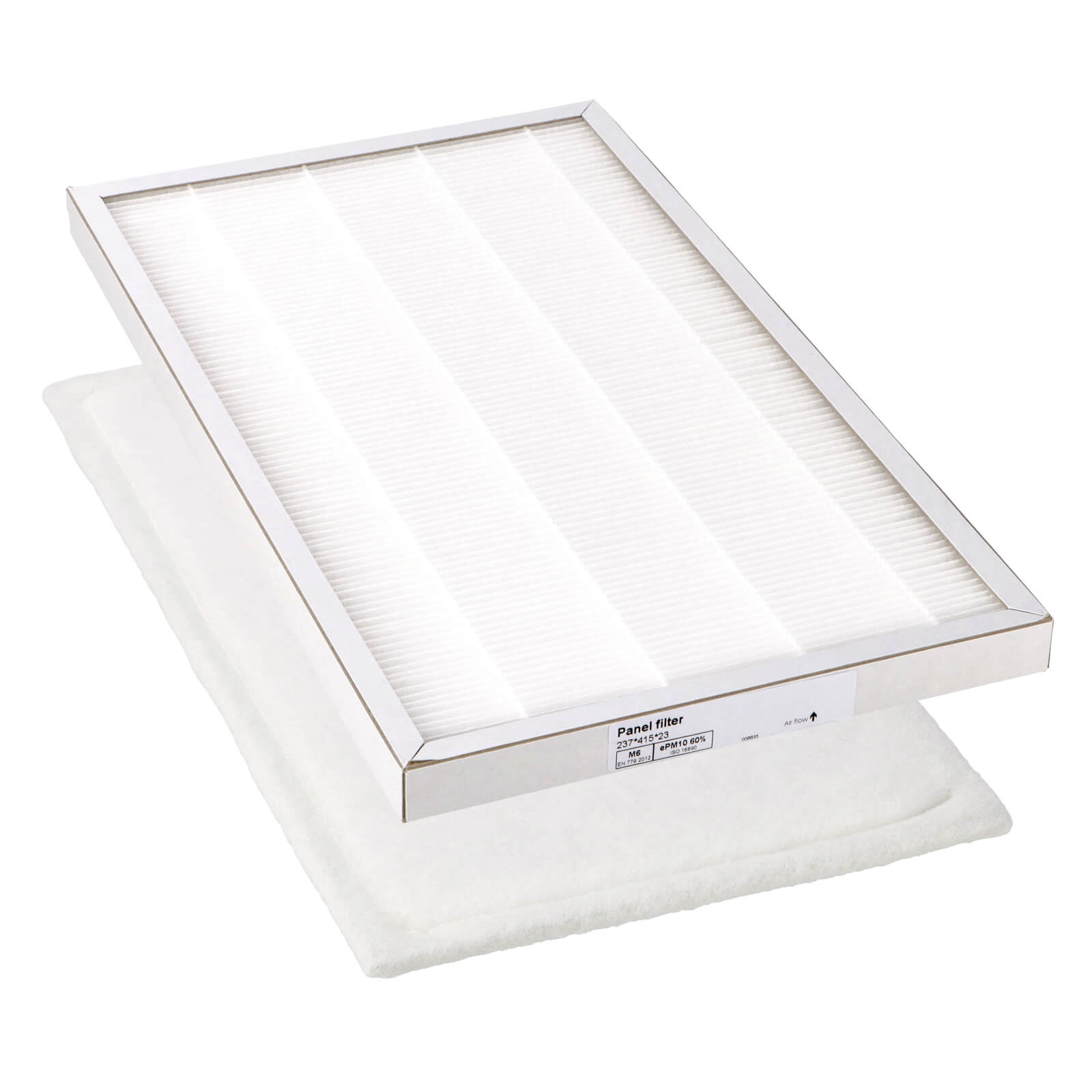 Brink Renovent HR 250-325 ohne Bypass-Filter-Set G3+M6 (Hausmarke) 411x237x5 + 415x237x24