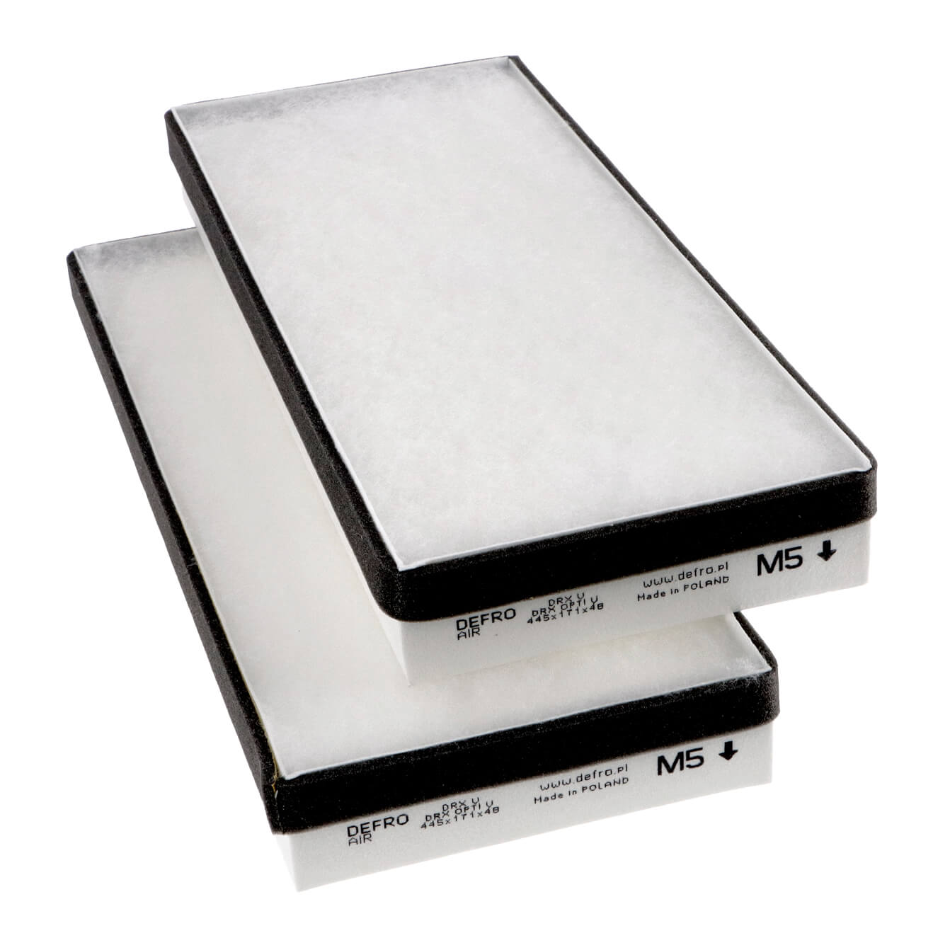 Defro DRX V - OPTI V Filtersatz M5+M5 (Original) 445x171x48