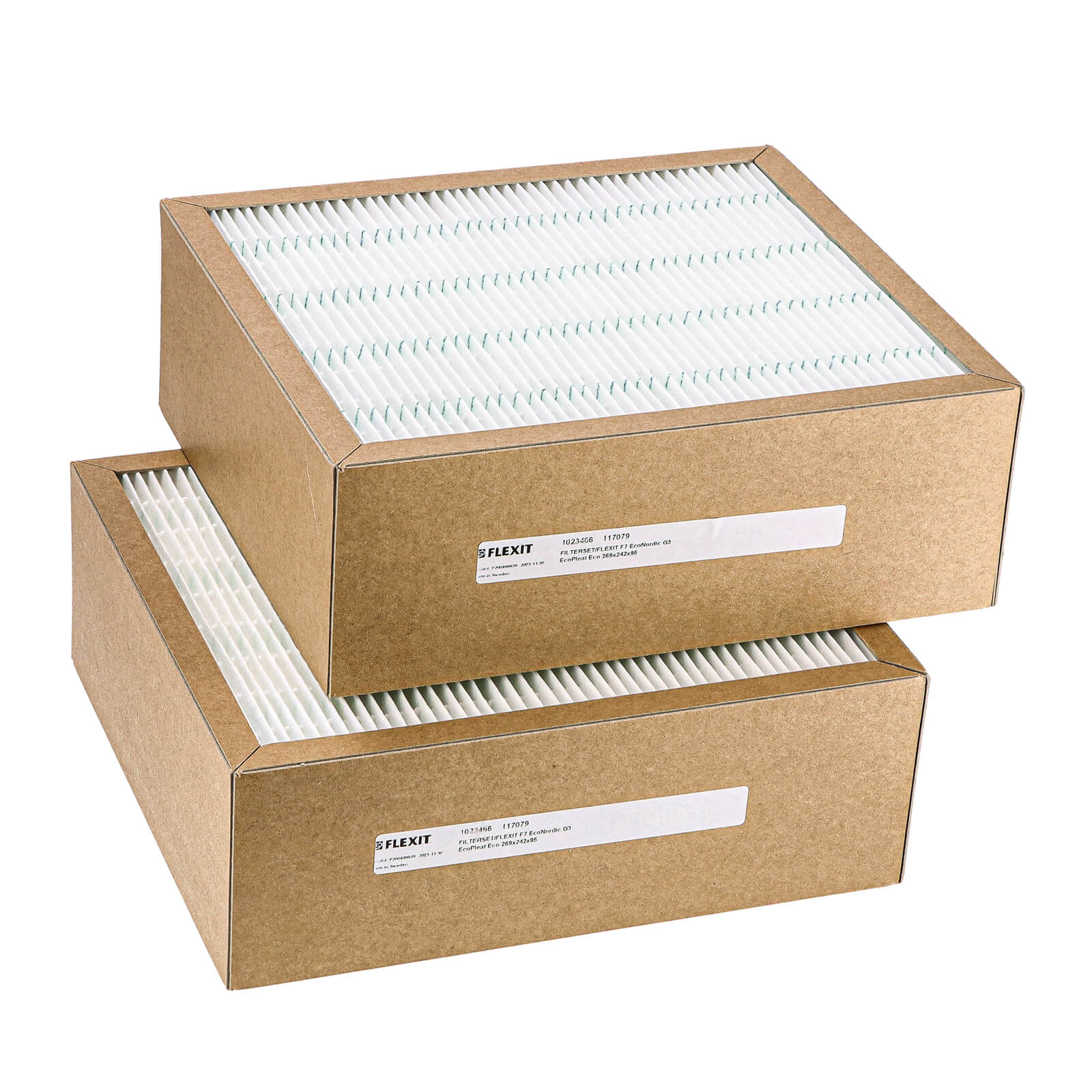 Flexit Econordic W4-WH4 Filtersatz F7+F7 (Original) 270x242x95