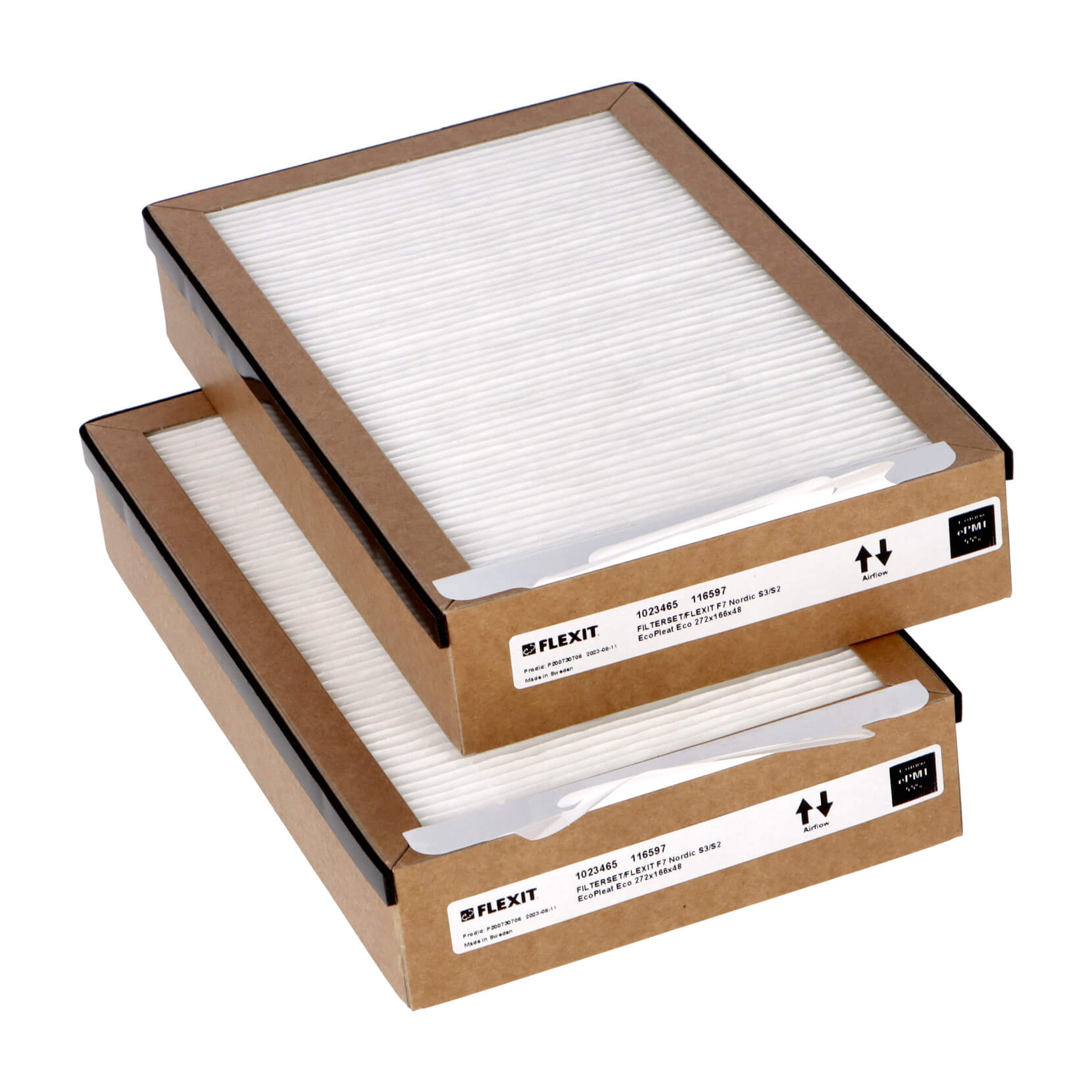 Flexit Nordic S2-S3 Filtersatz (Original) 272x166x48