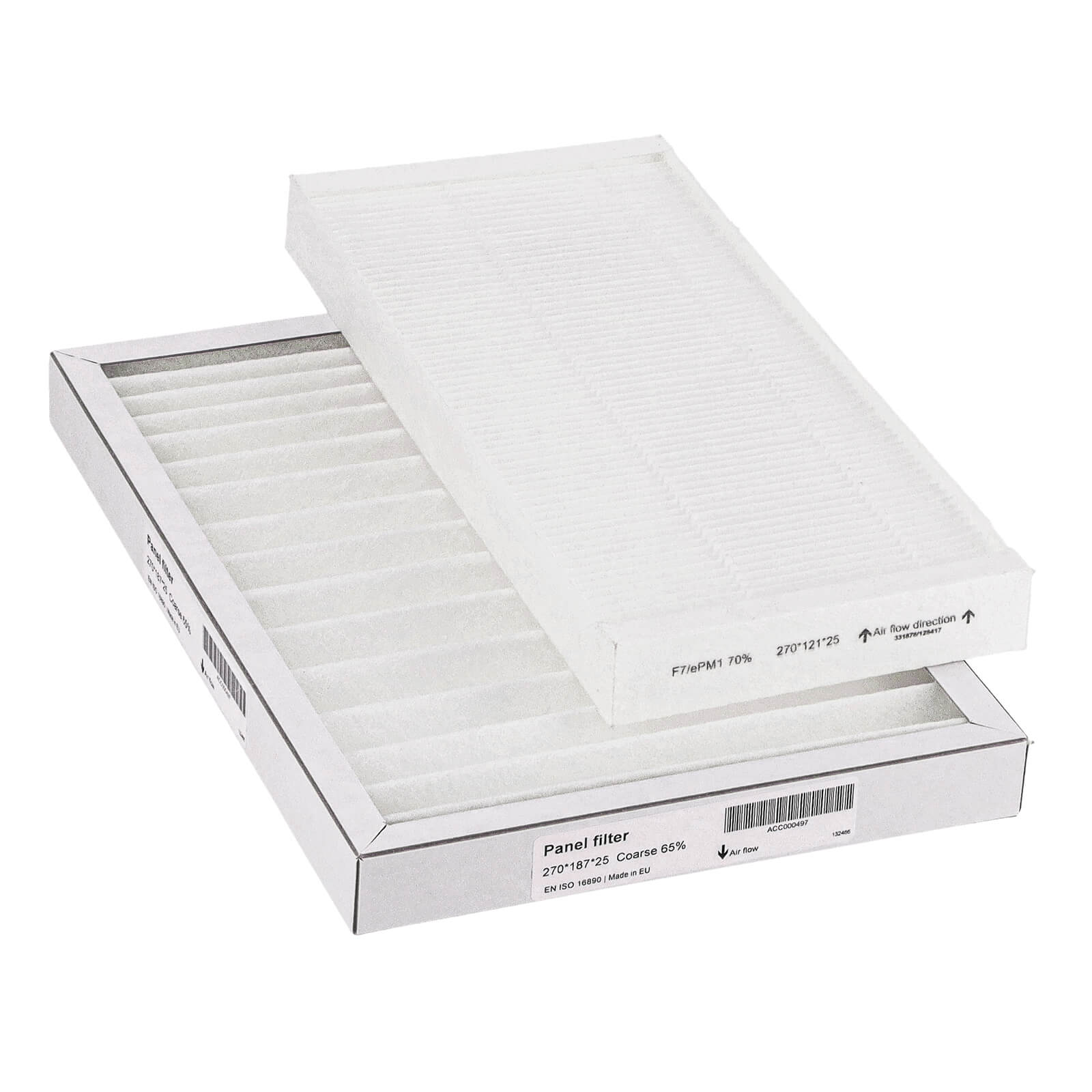 Salda Smarty 2X V Filtersatz G4+F7 (Original) 270x187x25+270x121x25