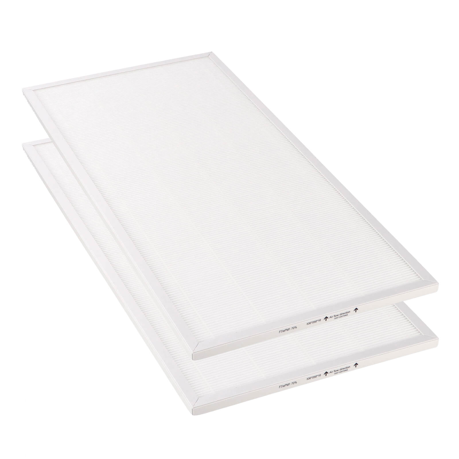 Samsung ERV 250 Filtersatz F7+F7 (Hausmarke) 530x250x10