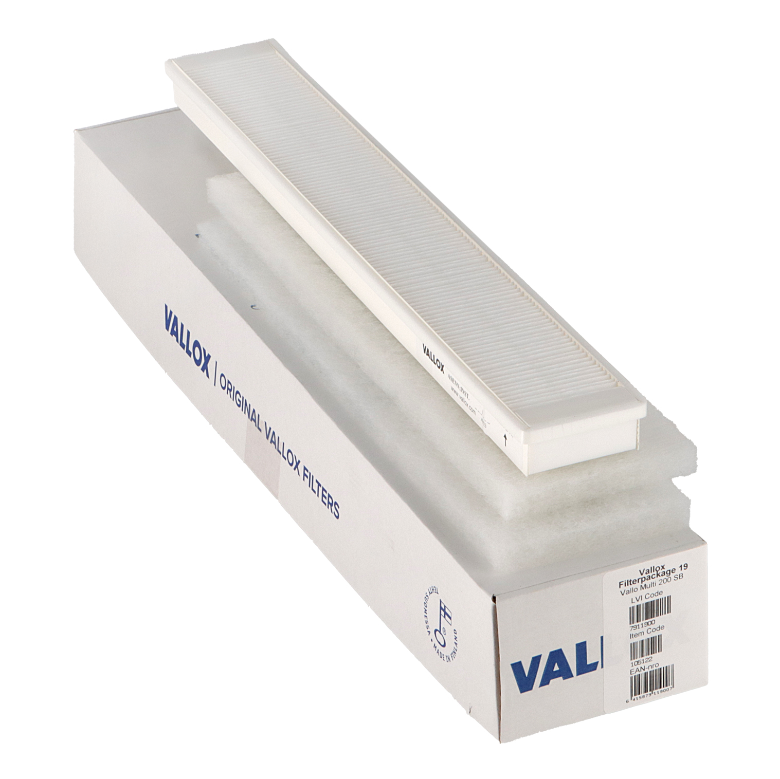 Vallox TSK Multi 50 SC Filterset Nr. 19 G4+G4+F7 (Original)