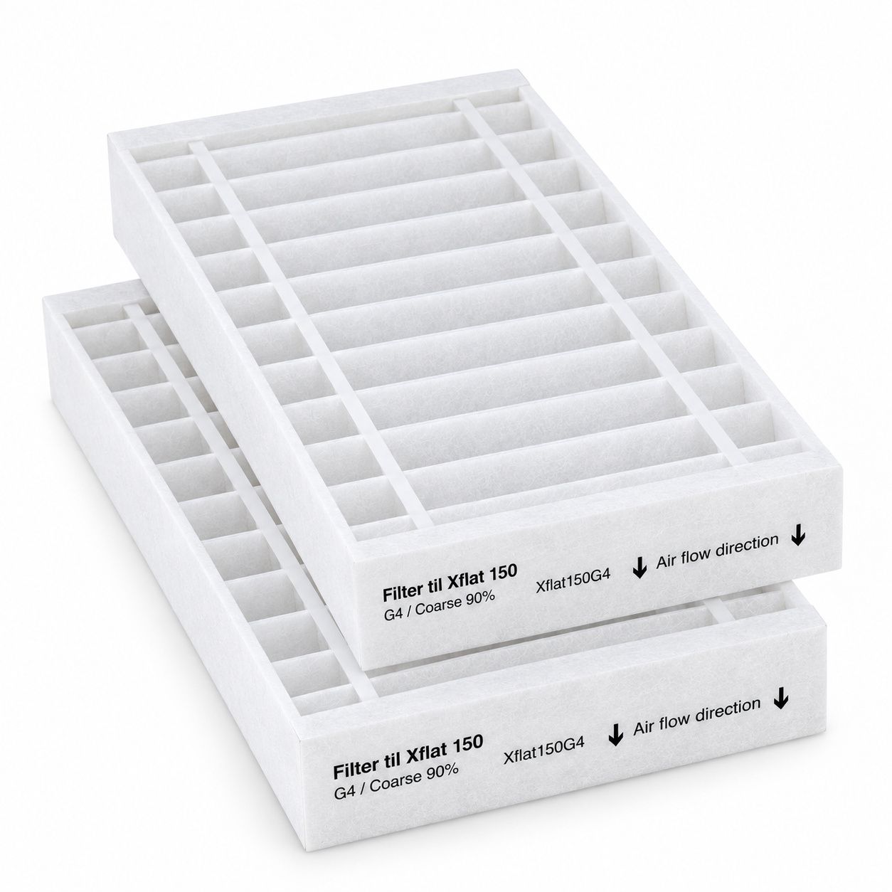 Xvent XFLAT 150 Filterset G4+G4 (Original)