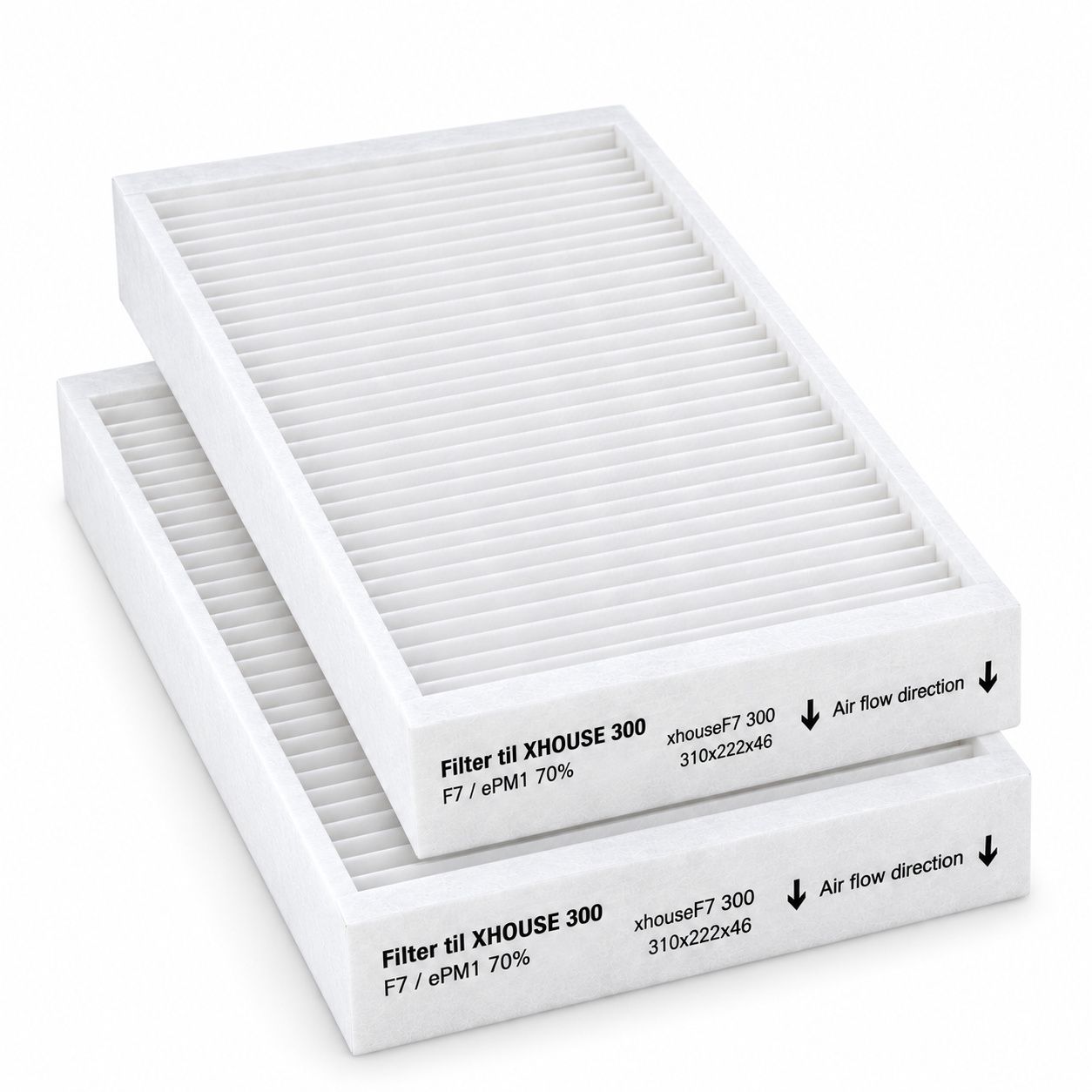 Xvent XHOUSE 300 Filterset F7+F7 (Original) 310x222x46